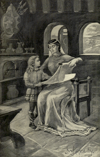 Queen_Osburga_reads_for_her_son,_Alfred